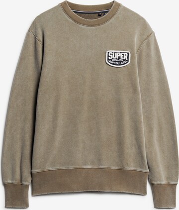 Superdry Sweatshirt in Groen: voorkant