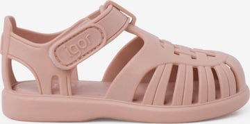 IGOR Beach & swim shoe in Pink: front
