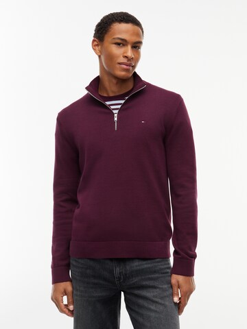 Tommy Jeans Pullover 'ESS' in Lila: Vorderseite