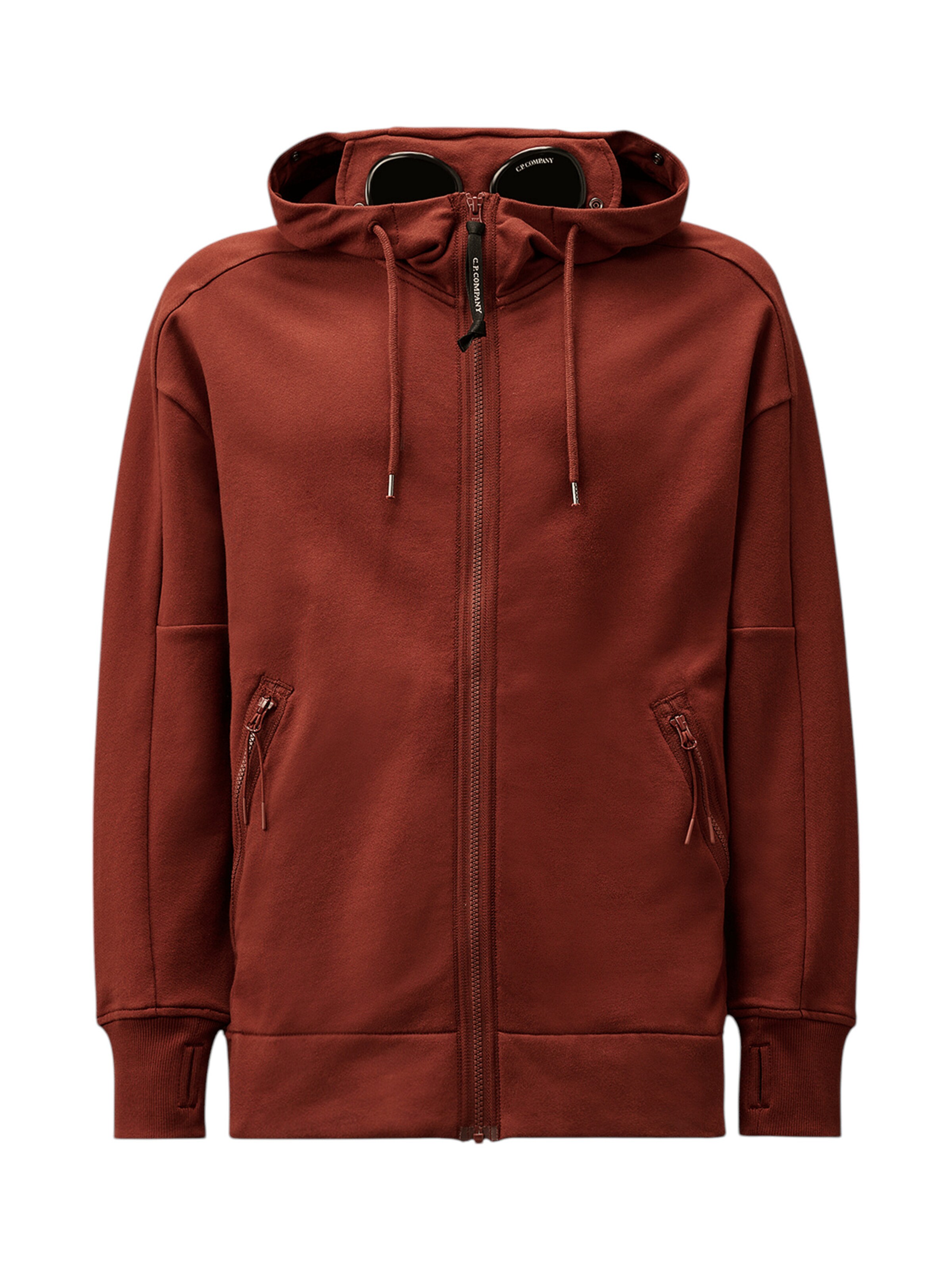 C.P. Company Sweat jacket in Brown: front