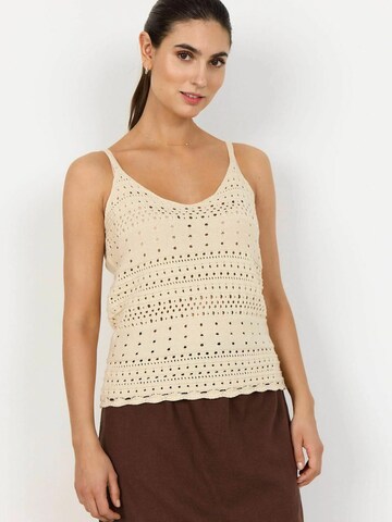 Top ' SC_PERRY ' di Soyaconcept in beige: frontale