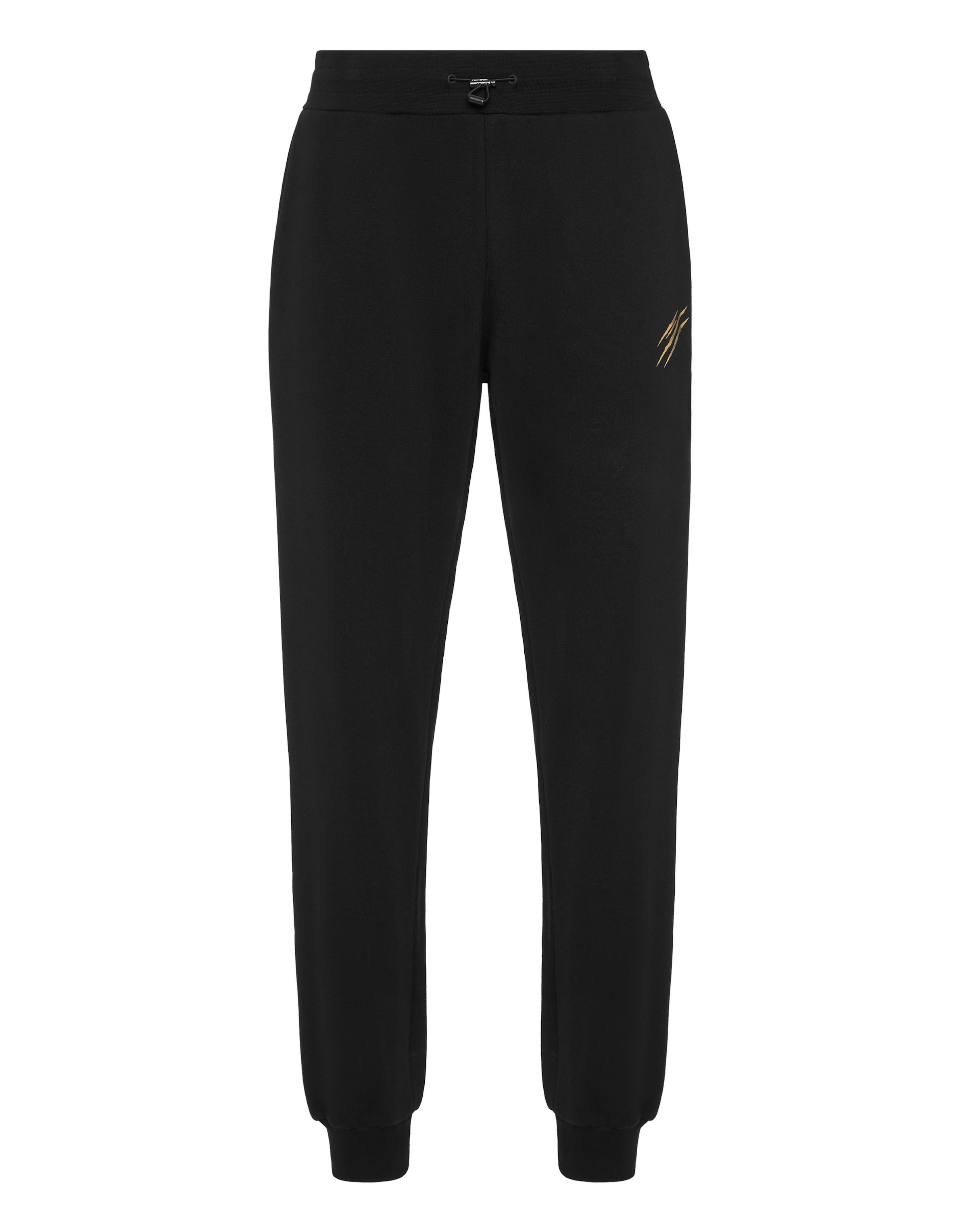 Plein Sport Trousers in Black / White, Item view