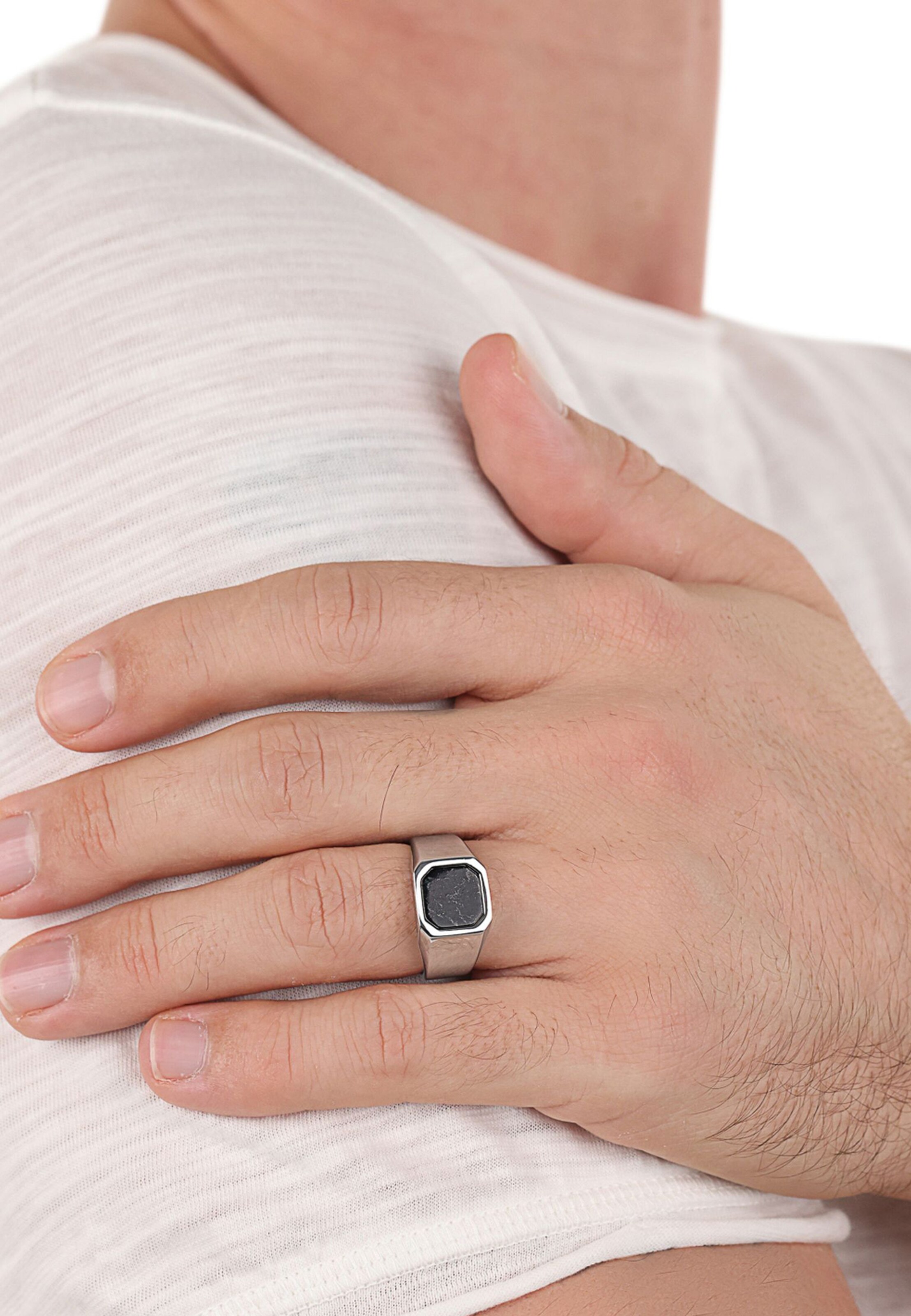 JOOP! Ring ' Siegelring ' in Silber