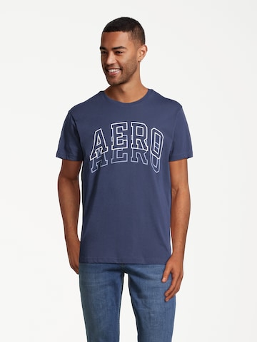 AÉROPOSTALE Bluser & t-shirts i blå: forside