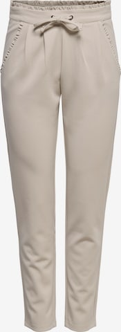 Pantaloni con pieghe 'Catia' di JDY in beige: frontale
