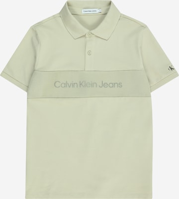 Calvin Klein Jeans - Camisola em verde: frente