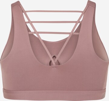 ADIDAS SPORTSWEAR Bralette Sports bra 'Coreflow Luxe Medium-Support' in Brown