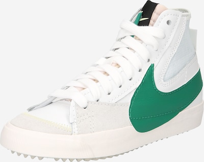 Nike Sportswear Sneakers hoog 'BLAZER MID 77 JUMBO' in de kleur Groen / Wit, Productweergave