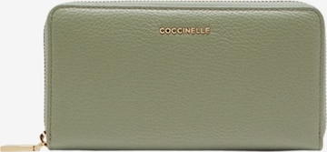 Coccinelle - Cartera 'COCCINELLE METALLIC' en verde: frente
