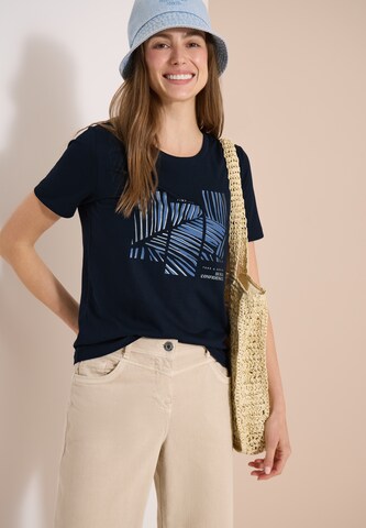 CECIL T-Shirt in Blau