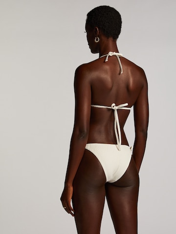 Hunkemöller Triangle Bikini top 'Cozumel' in White