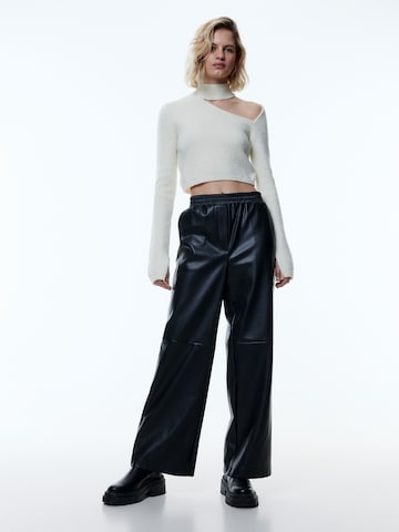 Wide Leg Pantalon 'Floriane' EDITED en noir