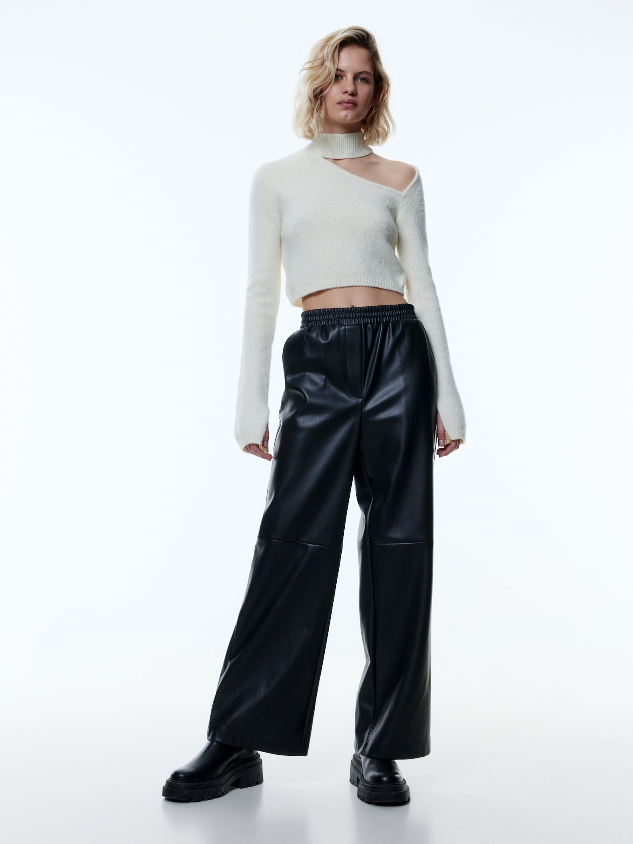 EDITED Produits Pantalon 'Floriane' noir