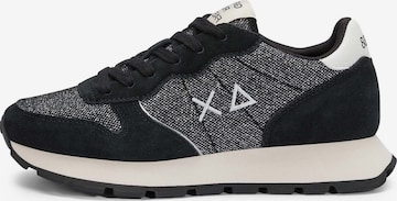 SUN68 Sneakers laag 'Ally' in Zwart: voorkant