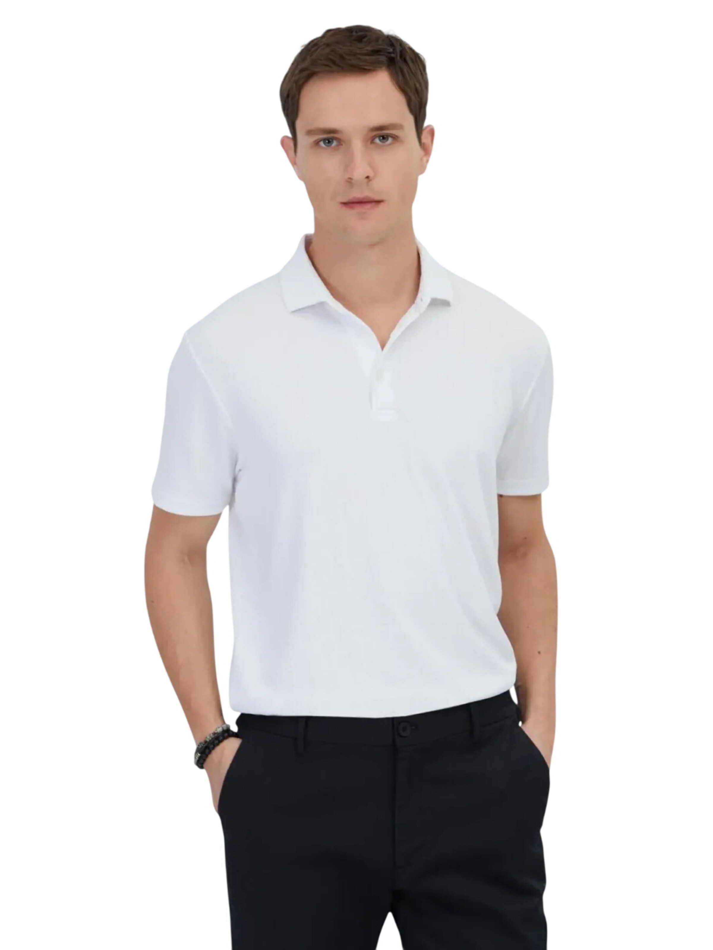 KİP Shirt in Wit: voorkant
