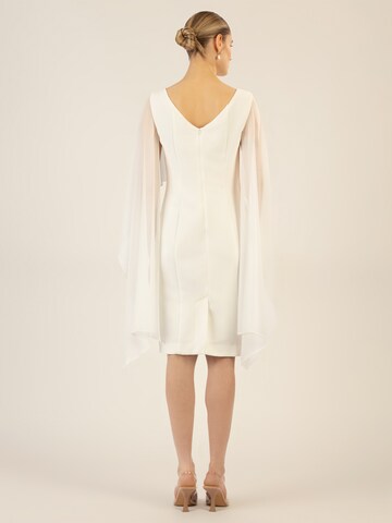APART Sheath Dress in White