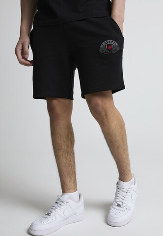 Regular Pantalon 'Botticini Compatto' Zavetti Canada en noir : devant