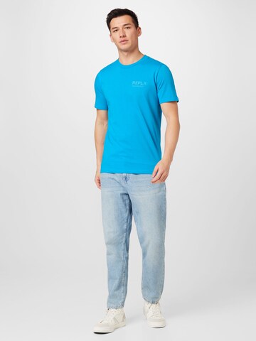 REPLAY T-Shirt in Blau