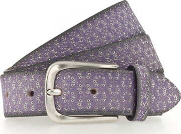 b.belt Handmade in Germany Belt 'Mara' in Purple: front