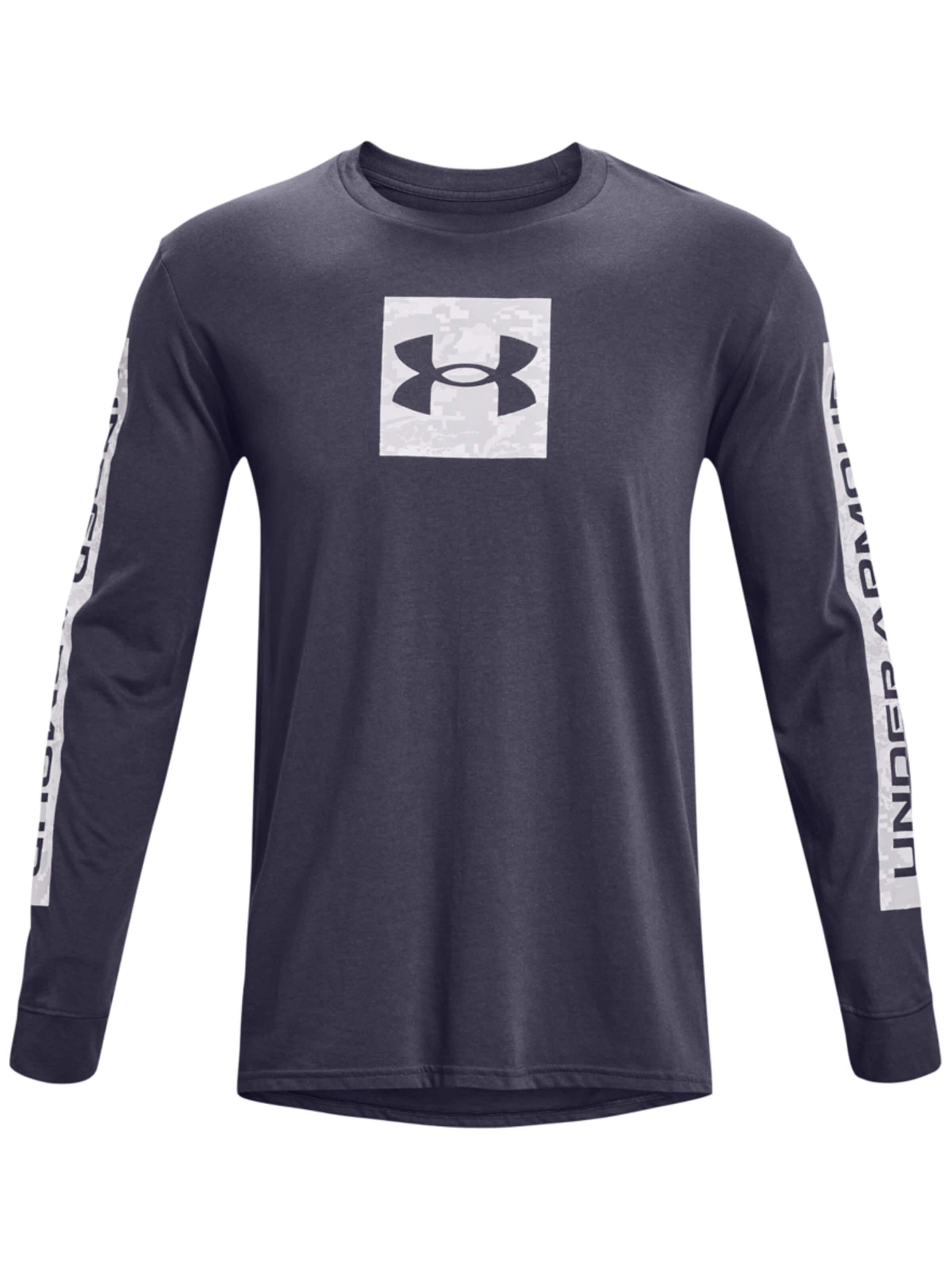 Maglietta 'Under Armour Camo Boxed Sportstyle' di UNDER ARMOUR in blu: frontale