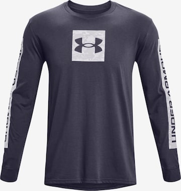 UNDER ARMOUR - Camiseta 'Under Armour Camo Boxed Sportstyle' en azul: frente