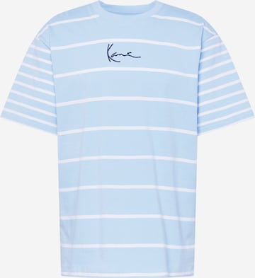 Karl Kani Shirt in Blauw: voorkant