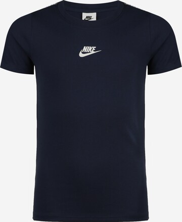 Nike Sportswear Shirt in Blue: front