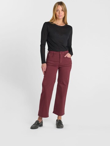 Wide Leg Jean 'PULPHI24' Le Temps Des Cerises en rouge