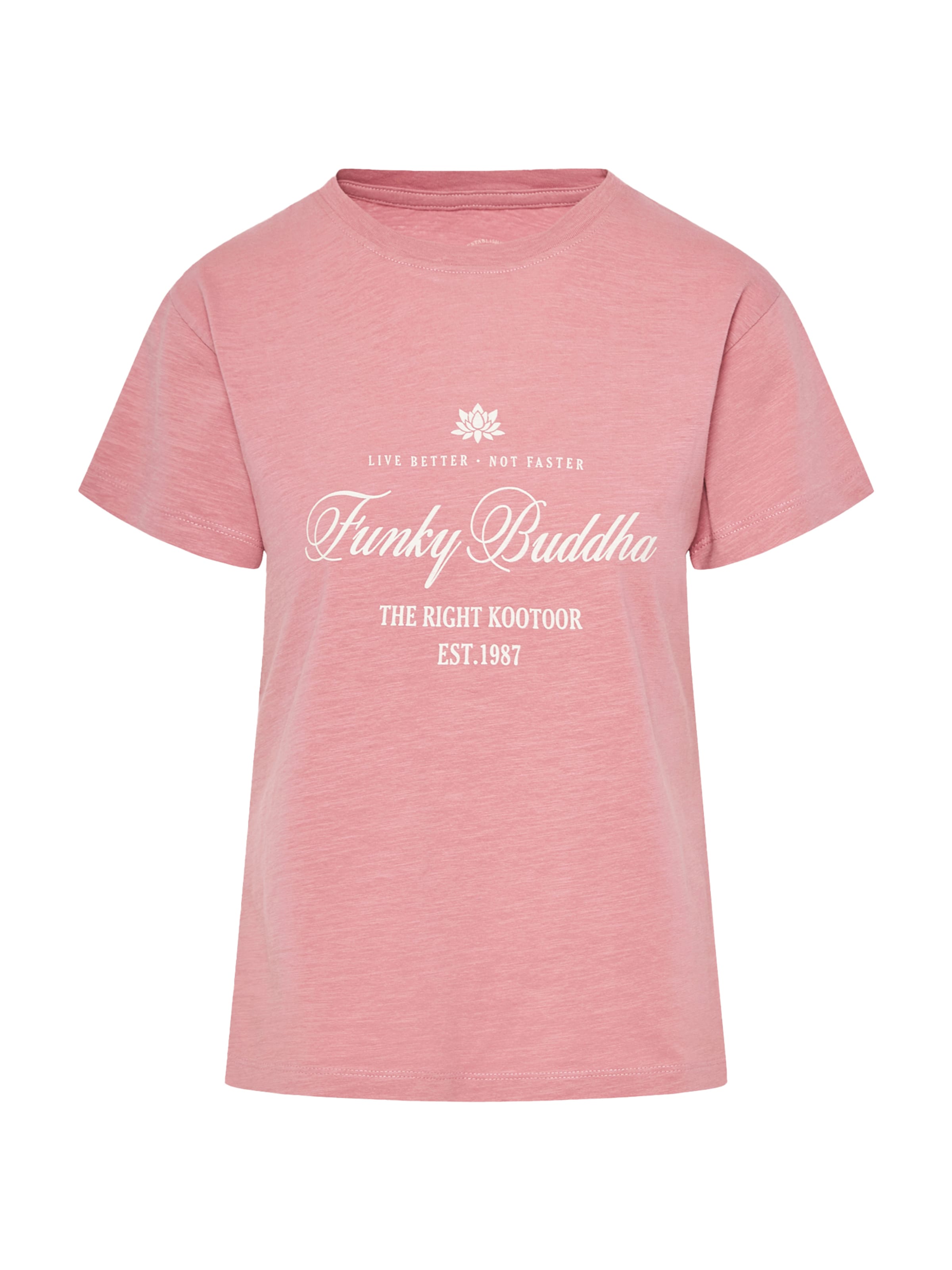 Funky Buddha Shirts i pink: forside