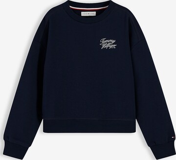 Sweat-shirt TOMMY HILFIGER en bleu : devant