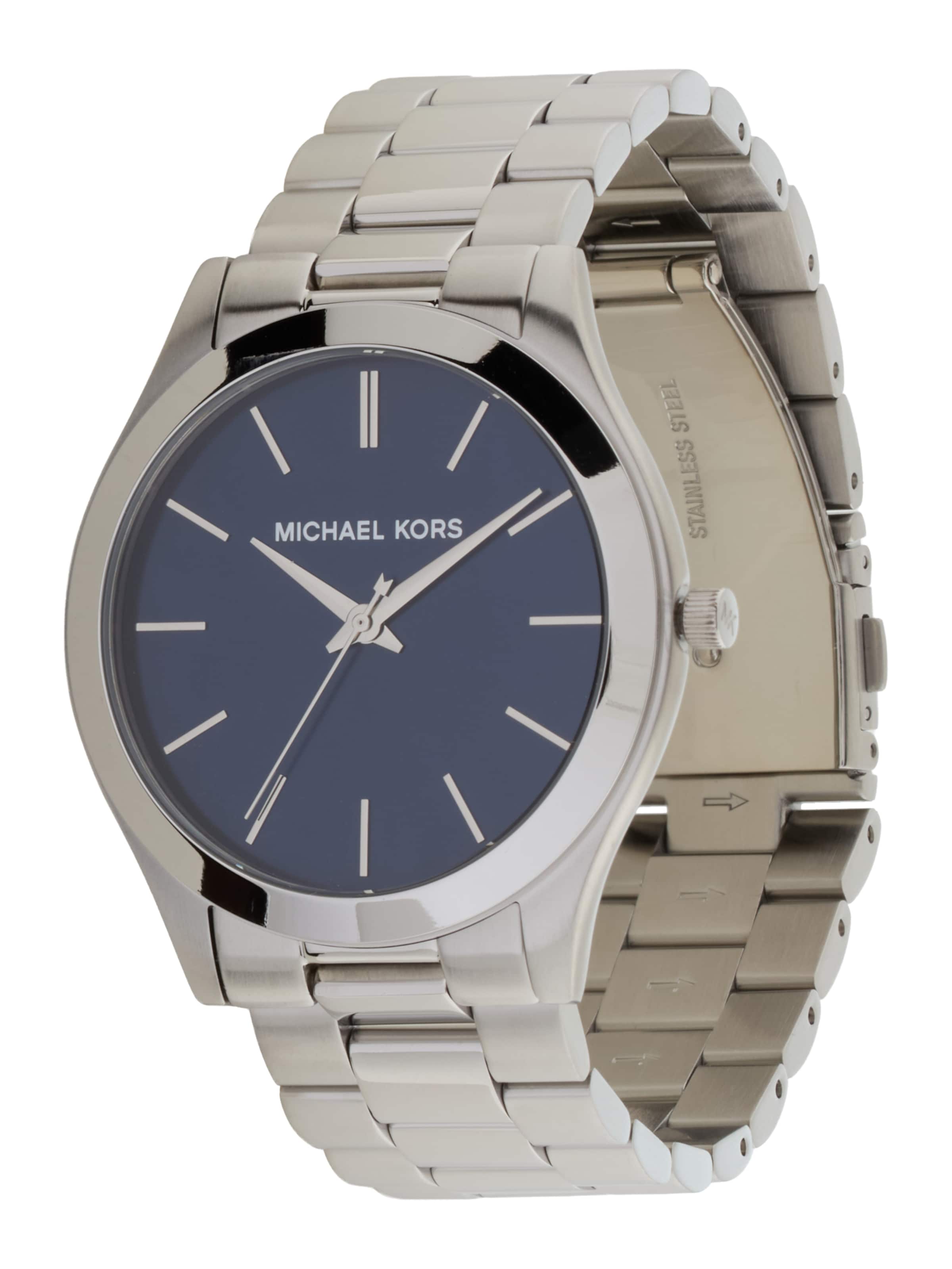 Michael Kors Analogt ur 'SLIM RUNWAY' i sølv: forside