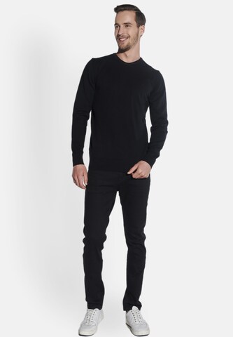 Steffen Klein Pullover in Schwarz