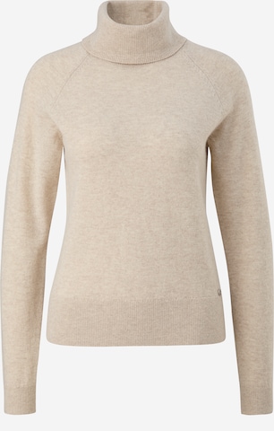 Pull-over COMMA en beige : devant