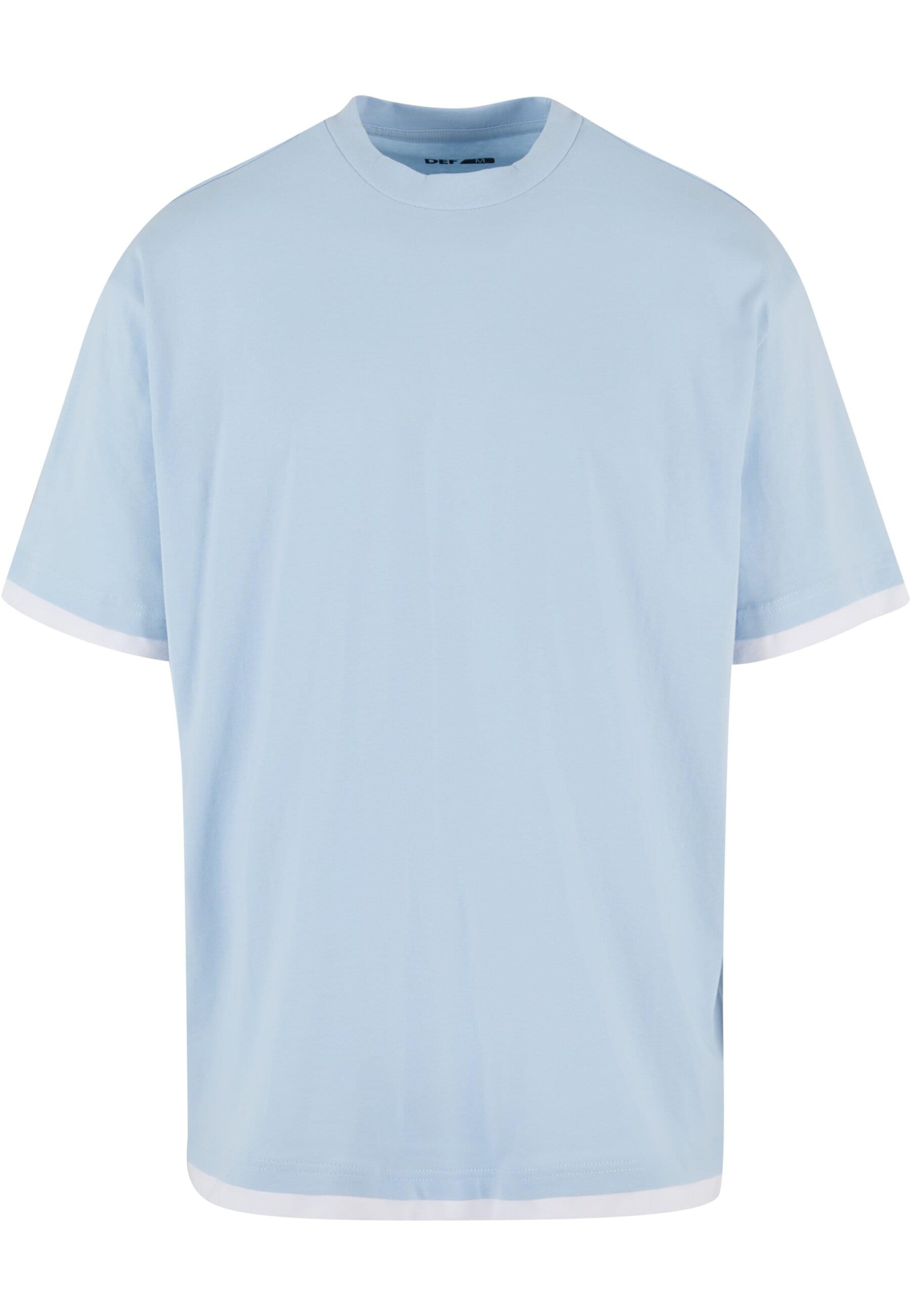 DEF T-Shirt 'Visible Layer' in Blau: Vorderseite