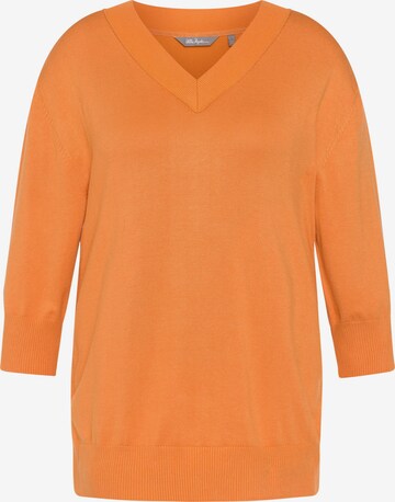 Ulla Popken Sweater in Orange: front