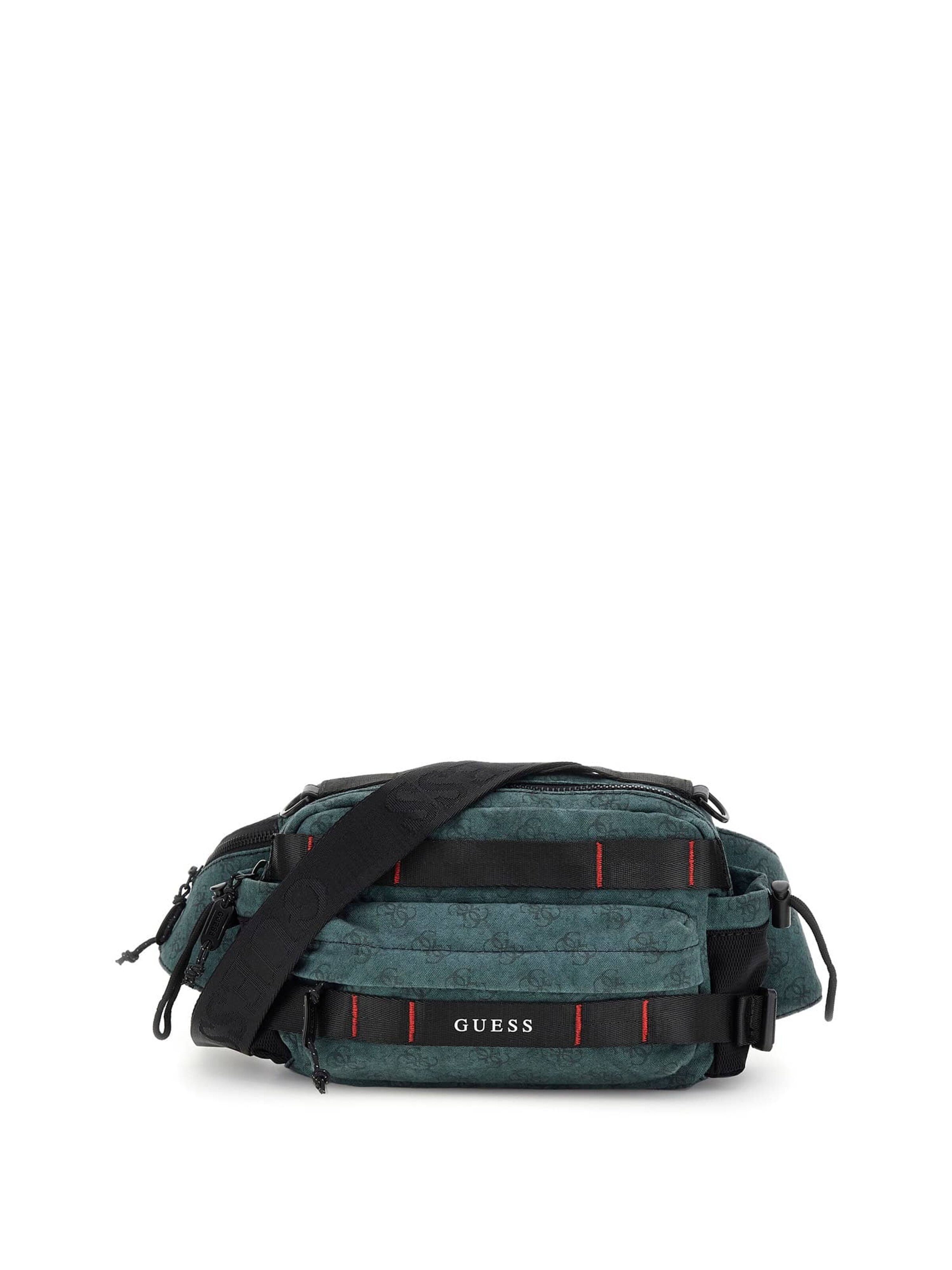 GUESS Gürteltasche 'Asti 4G' in Blau: Vorderseite