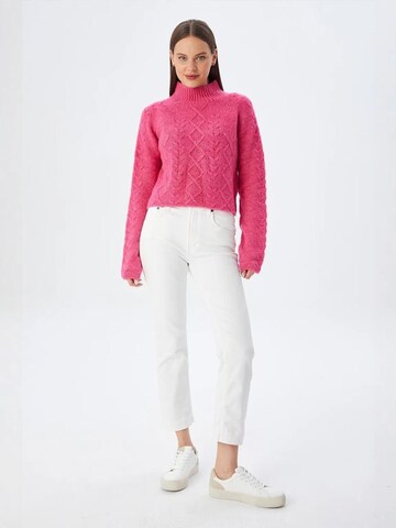 MixRay Sweater in Pink