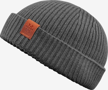 Manufaktur13 Beanie 'Fishermans' in Grey: front