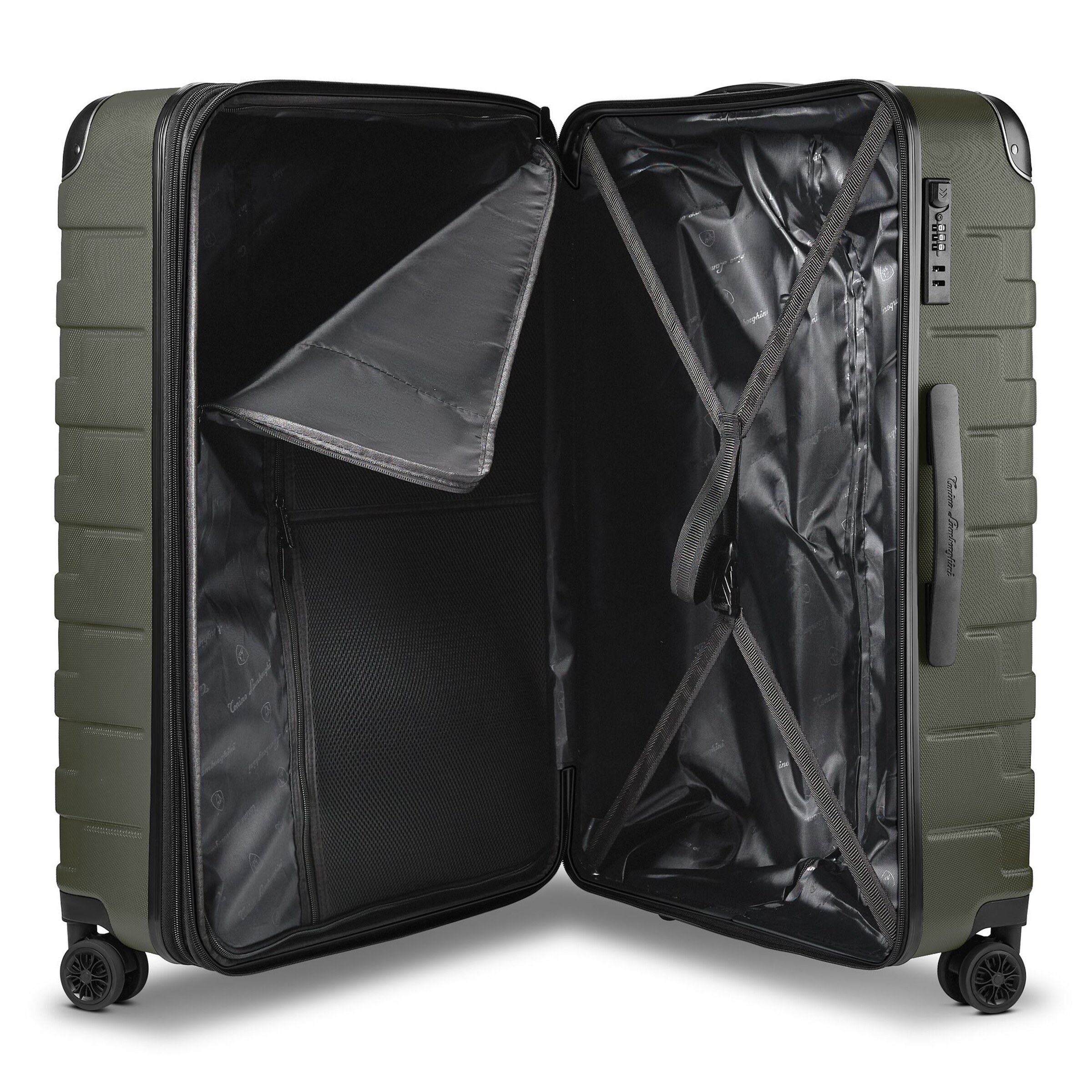 Ensemble de bagages 'Tonino Lamborghini Milano' Tonino Lamborghini en vert