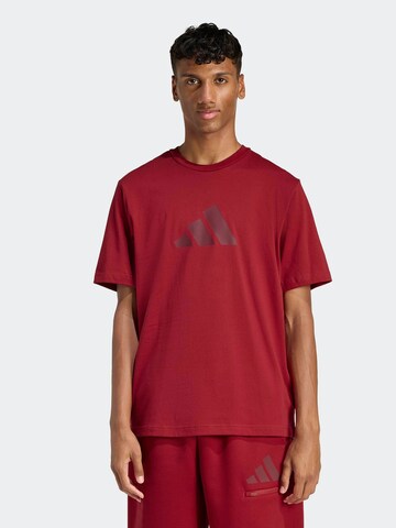 ADIDAS SPORTSWEAR Functioneel shirt in Rood: voorkant