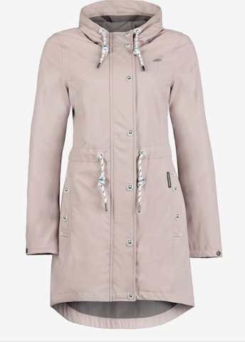 Schmuddelwedda Between-seasons coat in Pink: front