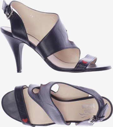 ALBA MODA Sandals & High-Heeled Sandals in 39 in Blue: front