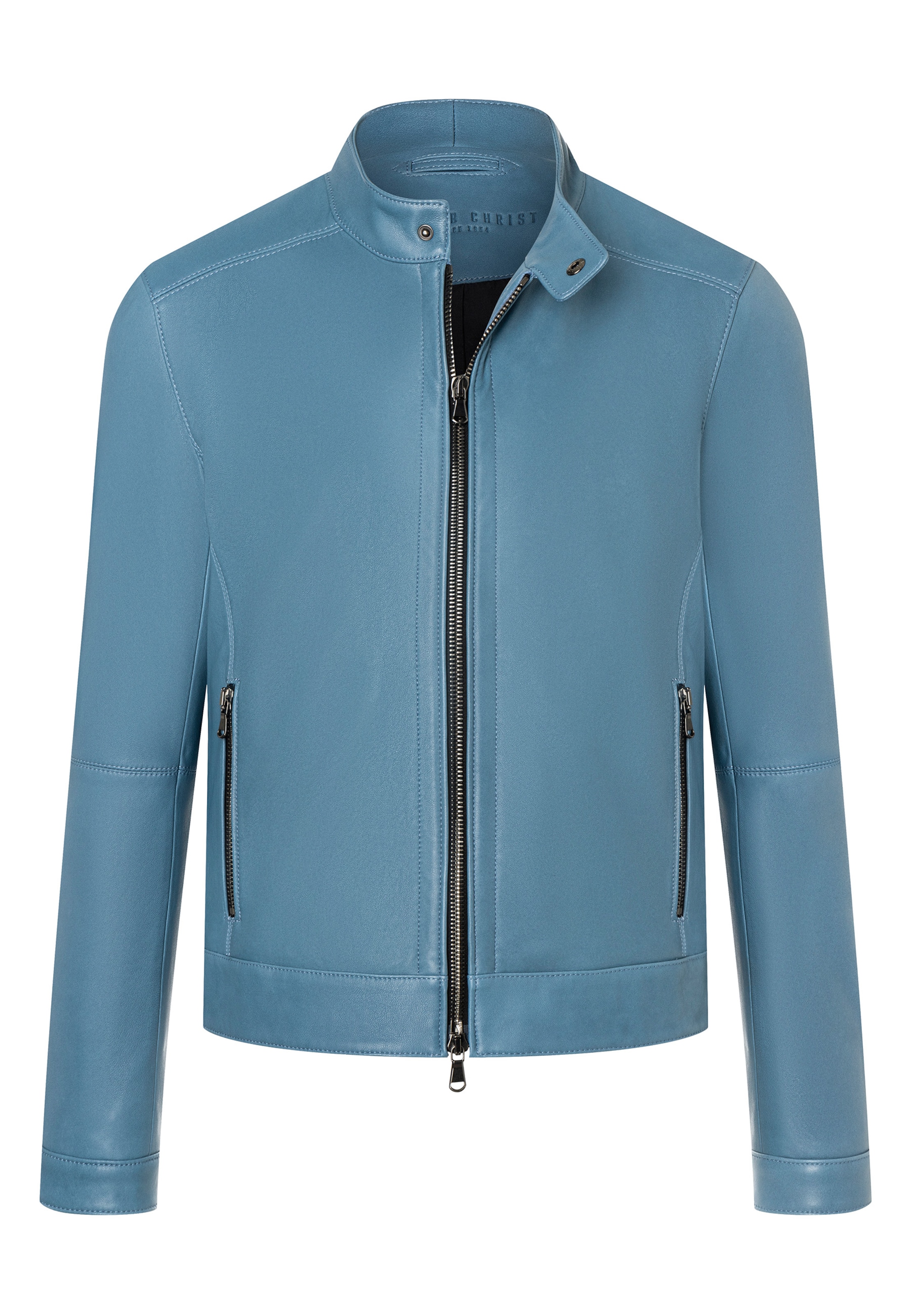 Werner Christ Between-season jacket 'Toto' in Blue: front