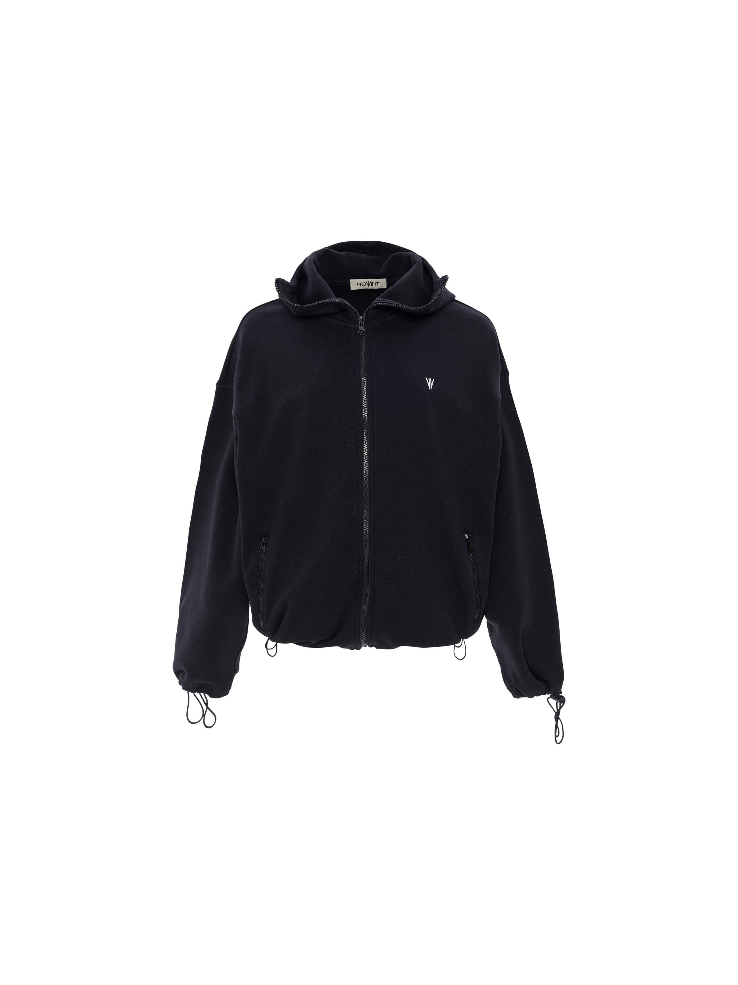 NOWIHT Sweatjakke 'Sabine' i sort: forside