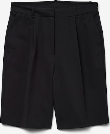 Pantalon à plis VERO MODA en noir : devant