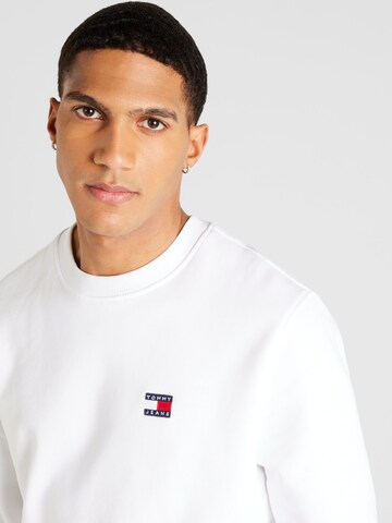 Sweat-shirt Tommy Jeans en blanc