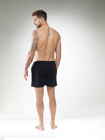 ABOUT YOU x Kevin Trapp Badeshorts 'MADDOX' in Schwarz