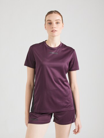 Hummel Tracksuit 'Multi' in Purple: front