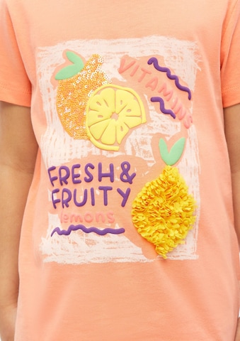 T-Shirt s.Oliver en orange