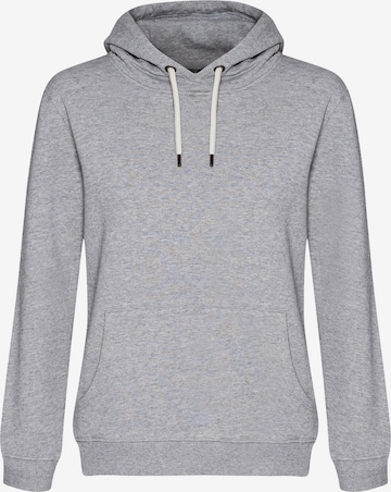 GREENBOMB Sweatshirt 'Basic' in Grau: Vorderseite